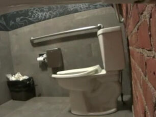 Restaurant Restroom urinate spycam